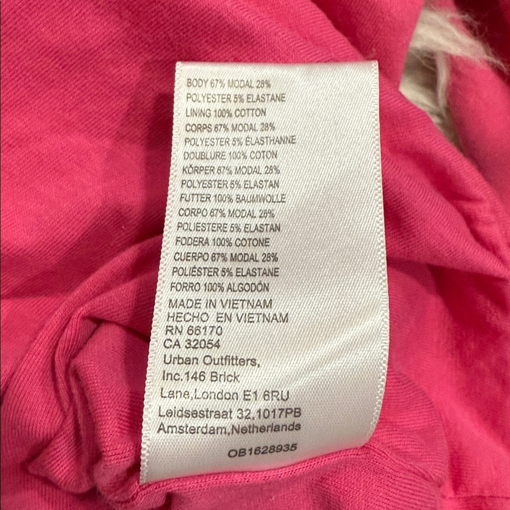 Maeve Anthropologie Sweatshirt SZ Large Twist-Front Crewneck Pink‎ OB1628935 - Picture 7 of 7